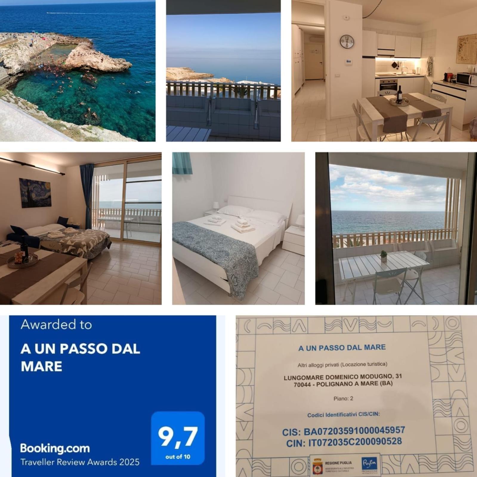 Apartmán A Un Passo Dal Mare Polignano a Mare Exteriér fotografie